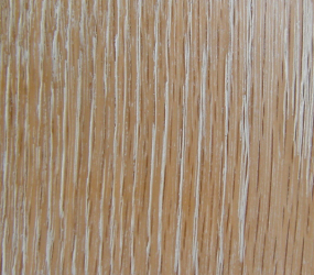 roble americano - proceso white wash = american oak - white wash process